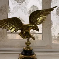 عقاب برنز پایه سنگی|صنایع دستی و سایر لوازم تزئینی|تهران, دولاب|دیوار