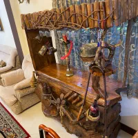 میز بار چوبی سنتی