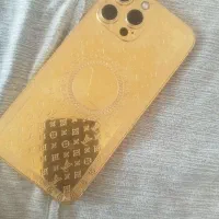 آیفون 13پرومکس سفارش دبی روکش طلا 24عیار