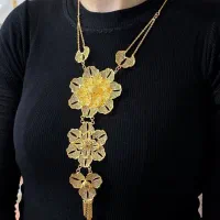 گردنبند نقره فیوژن ابکاری طلا|جواهرات|اهواز, زندوکیلی|دیوار