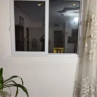 دو عدد پنجره کشویی یو پی وی سی مارک هافمن .در حد