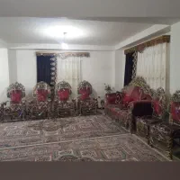 مبل سلطنتی 9نفره چوب گردو در حد نو