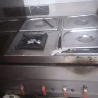 میزکار استیل فر سرخکن ولوازم ساندویچ فست فود