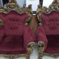 مبل سلطنتی ۹نفره|مبلمان خانگی و میز عسلی|هشتگرد, شهرک گلها|دیوار