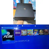 پلی اسیتشن4پرو با یکسال گارانتیps4پرو کپی خور 1ترا