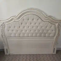 تخت خواب دونفره باتشک کامل واماده استفاده