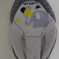 قنداق سوئیسی پارچه ماهگرد توری وان