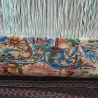 فروش فرش ۶ متری نصف بافت با دار|فرش|خزل, |دیوار