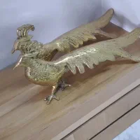 طاووس برنز رومیزی