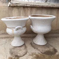 گلدان سفالی بزرگ