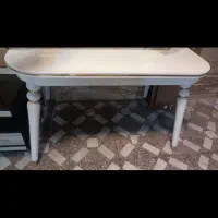 میز ناهارخوری چهارنفره سفید
