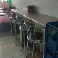 میز و صندلی کوتاه و بلند مناسب برای کافه|میز و صندلی غذاخوری|قوچان, |دیوار