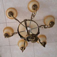 ۲ عدد لوستر ۶ شاخه|لوستر و چراغ آویز|تهران, مجیدیه|دیوار