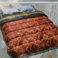 روتختی ۲ نفره پارچه خارجی|رختخواب، بالش، پتو|گرگان, |دیوار