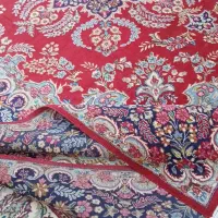 جفت قالی کارکرده کرمان 12متری رج40سالم خابدار|فرش|تبریز, |دیوار