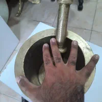 هاونگ برنجی خیلی بزرگ قدیمی|کلکسیون اشیاء عتیقه|رباط‌کریم, شترخوار|دیوار