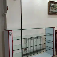 مجموعه کامل ویترین غرفه + کابینت MDF|بوفه، ویترین، کنسول|پردیس, فاز ۸|دیوار