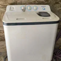 لباسشویی دوقلو پاکشوما ۹.۶ کیلویی  بسیار تمیز