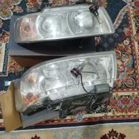 یه جفت چراغ جلو سمندولامپ هادلایت