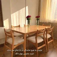 لوکسوکافه میز ناهارخوری پریا با صندلی غذاخوری بلز|میز و صندلی غذاخوری|تهران, سازمان آب|دیوار