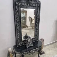 آینه وکنسول به همراه ساعت ستش