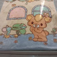 دوتا پتو مارک بچه کلا دو ماه استفاده نشد زیر قیمت|رختخواب، بالش، پتو|ساری, |دیوار