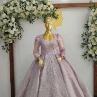 لباس عروس رنگی