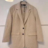 پالتو پشمی زارا- سایز لارج- کاملا نو و پوشیده نشده