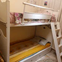 تخت دو طبقه|تخت و سرویس خواب|تهران, علم و صنعت|دیوار