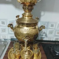 سماور برنز|سماور، چای‌ساز، قهوه‌ساز|خوی, |دیوار