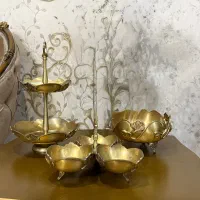 ظروف پذیرایی برنزی