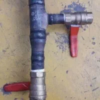 لوله کشی گاز جوشکاری سیار