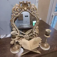 آینه و شمعدان رزین