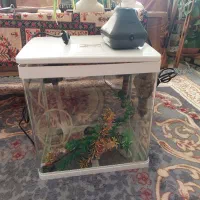 اکواریوم k320 سالم به همراه وسایل