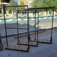 رگال لباس رگال چوب فلز دکور رگال|فروشگاه و مغازه|آمل, |دیوار