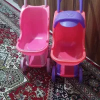 کالسکه دو عدد ۵۰۰ .کیف ها حیوانات و قابلمه ها ۳۰۰