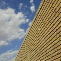 *( آجر و بلوک سفالین ) لفتون 5/5 سفالین 10 و 15|عمدهفروشی|اصفهان, باغ فدک|دیوار