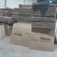 کارتن اماده سه لایه در ۵ سایز|عمدهفروشی|ری, علایین|دیوار