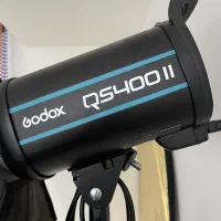 فلاش استودیویی Godox QS400 + تریگر سونی