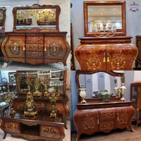 ست آینه کنسول و میز تلویزیون معرق|بوفه، ویترین، کنسول|ارومیه, |دیوار