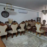ست مبلمان چوبی استیل به همراه میز غذا خوری ۸ نفره|مبلمان خانگی و میز عسلی|گرمسار, |دیوار