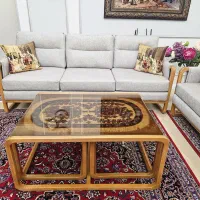 مبل و میزناهارخوری کاملا نو