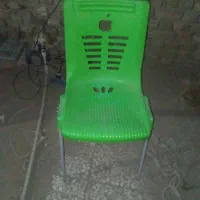 صندلی پلاستیکی پایه فلزی