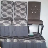 میز صندل غذاخوری 6نفره سالم بدون ایراد