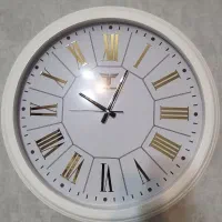 ساعت دیواری تمام چوب سنگین 60سانت بیصدا نو