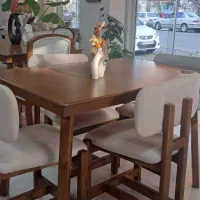 غذاخوری اقساطی مدل H|میز و صندلی غذاخوری|رشت, استقامت ۱|دیوار