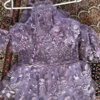 پیرهن رنگ یاسی پرکار|لباس|تبریز, |دیوار