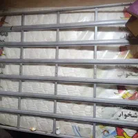 تخت دونفره خوشخواب نو با تخته چوب برقی و نور|تخت و سرویس خواب|لردگان, |دیوار