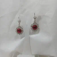 گوشواره نقره ملیله کاری اصفهان کد ۶۰۱|جواهرات|اصفهان, مولوی|دیوار