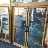 یخچال ویترینی دو در